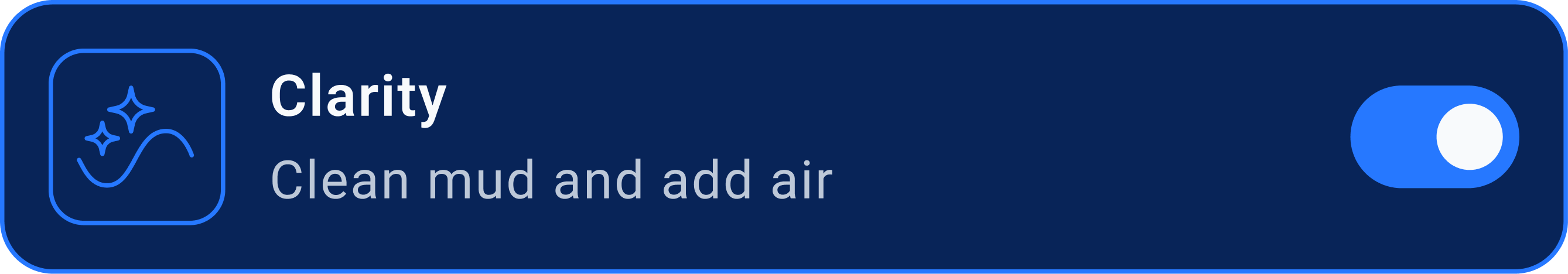 Selected goal card
